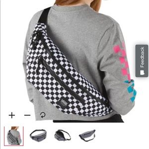 Vans crossbody large phany checkered bag